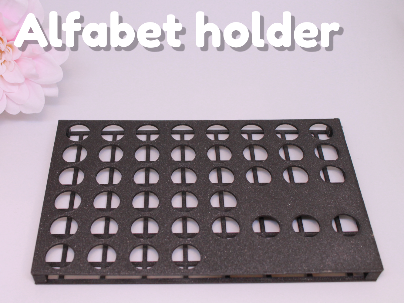 KERAMIK ALFABET - HOLDER